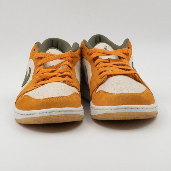 🔹 AIR JORDAN 1 Low SE “Light Curry” — EUC MENS SIZE 9.5M (VNDS · DH6931-102) - Picture 4 of 5